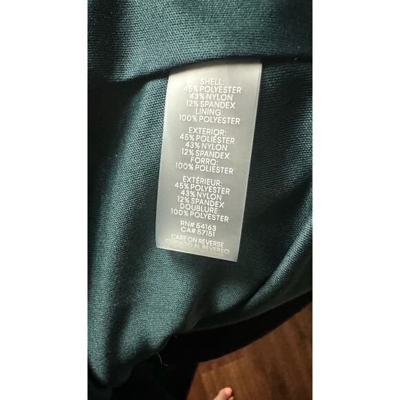 Calvin Klein Animal Print Velvet Burnout Dress Sz. 6 - Picture 10 of 16